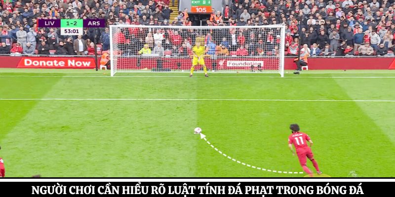Người chơi cần hiểu rõ luật tính đá phạt trong bóng đá trước khi cược